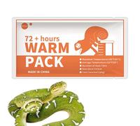 Heat Pet Packs - Extended Warmth Pads, 5.3in Self Heating Patch Steady Temperature, Nonwoven Heat Pack with Activation, Animal Care Shipping Upgrade, Transport Travel Use for Plants Animals Protection