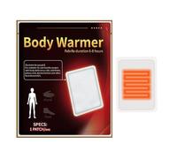 Heat Plaster - Non-Woven Fabric 15 x 18.5 cm | Comfortable Body Warmer | Travel-friendly Heat Patch | Long-Lasting Self-Heating Pad for Muscle Relaxation, Outdoor and Cold