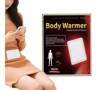 Heat Plasters, Adhesive Heat Plasters, Flexible, Adjustable Warmer for the Body, for Men, Women, Teenagers, Hands, Toes, Skiing, Hiking, Snowboarding, Sports, Sledging, Cycling