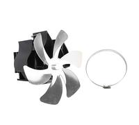 Heat Powered Stove Fan - 6 Blades for Improved Hot Air Circulation, Energy Saving Wood Stove Fan with Quiet Operation for Woodburners and Fireplaces (type 3)
