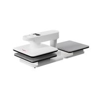 Heat Press Machine, 15x15 Inch Swing Away Automatic Transfer Printer, Multi Mode Adjustable Pressure for Garment Pattern Printing Sublimation Craft Making White Dual Auto