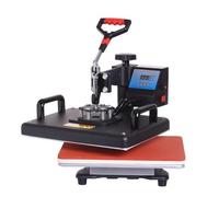 Heat Press Machine, 30 * 38CM 5 in 1 Combo Heat Press Printer, Sublimation Machine for T-Shirts Plates/Cap/Mug/Phone Covers Et