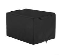 Heat Press Machine Cover 210D Oxford Dust Cover Waterproof Protective Case with Drawstring for Sublimation Equipment Hot Press Shield Large Size 57x45x42cm(black)