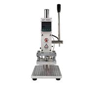 Heat Press Machine, Embossing Hot Stamping Machine WT-90DS Small Manual Digital Multi-Function Logo Leather Branding Custom