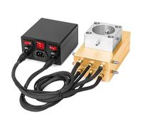 Heat Press Machines, Max 20T Pressure Rosin 4 * 7" Press Plate Heat Aluminum Pressing Plates with Temp Controller PID Box for Wax Flower Oil Extracting