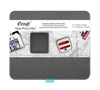 Heat Press Mat for Cricut Easypress: Ecraft (11 x 13 inch) Double-Sided Heating Ironing Mats for Craft Insulation Transfer HTV VinylHeat Press Machine,T Shirts
