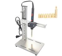Heat Press Tool, Soldering Iron 90W with Adjustable Insertion Heights, Includes Brass Insert Tips for 3D Printing Components