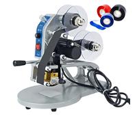 Heat Printing Machine for Plastic Film with Adjustable Temperature and Speed, Ideal for Date Coding and Product Marking