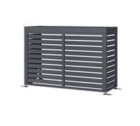 Heat Pump / Air Conditioning Unit Cover And Storage With Planter