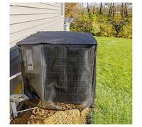 Heat Pump Covers for Outside Units for All Seasons , Air Conditioner Covers Withstand The Rain and Snow from Cotttonwood Fluff, Leaves, Debris ,91*91*99cm