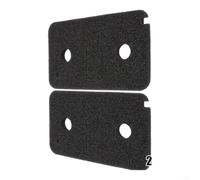 Heat Pump Dryer Plinth Filter Foam Replacement Part 2 Pieces | Fits T8861WP, T8964WP, traps for lint effectively, washable foam material, 2-pack for value set
