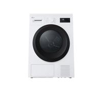Heat pump tumble dryer - LG - RHA1008NWK - 8 kg - A++ - White - 60x85x60 cm - Front load