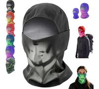 Heat Reactive Balaclava,Unisex Temperature Sensitive Color Change Ski Mask,Cold Weather Gear Color-Changing Full Head Wrap Motorcycle for Winter Skiing Hiking Biking