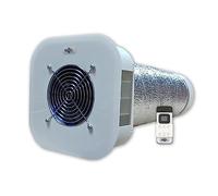 Heat Recovery decentralised Ventilation Unit BOUL PIONEER 30+ (220/240 V). Single Room VENTILATION. HRV System KIT