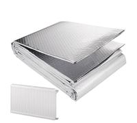 Heat Reflecting Foil Insulation - 16 Ft X 24 Cooler Insulation for Winter - Water Heater Insulation Radiation Barrier Double Sided Aluminum Foil Heat Insulation for Water Heater