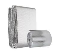 Heat Reflective Foil Insulation - Aluminium Foil Construction on Both Sides of Twenty-Four Inch for Sixteen Feet of Roll, Thermal Barrier for Radiator and Water Heater, Reflect
