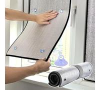 Heat Reflective Sun Blocking Window Film,Aluminium Foil Insulation Film,W×H-75×50cm(29.5 * 19.7in)