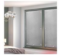 Heat Reflective Window Films,8mm Aluminium Foil Glass Insulation Film With Suction Cups,Sun Room Blackout Sun Blocker Privacy Window Stickers,Sun Protection Window Tint Film,W×H-40 * 80cm(16 * 31in)