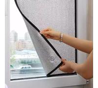 Heat Reflective Window Films,8mm Aluminium Foil Sun Blocking Thermal Insulation Window Stickers,Blackout Sun Protection Privacy Glass Film Window Film Privacy