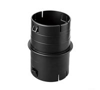 Heat-Resistant 4-Inch Drain Adapter, Hose Connector for Seamless Corrugated to PVC Transition, Quick Install Downspout Fitting for Residential Drainage, Retention Basins and Gutter Systems
