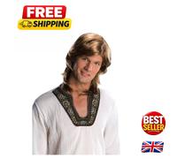 Heat Resistant 70's Guy Wig in Blonde - One Size for Adults - Party Essential