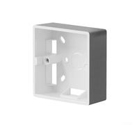 Heat Resistant 86 Type External Junction Box for Wall Installation Mounted Switch Socket Box (Gray)