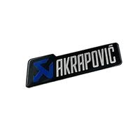 Heat Resistant Aluminium Sticker Decal For Akrapovic Exhaust Muffler Motorcycle (Color : JH128)
