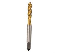 Heat resistant and tough, spiral fluted thread tap, UNC 1/4 20, 5mm square head size