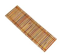 Heat-Resistant Bamboo Raft Coasters Made for Practical Use in Home Offices and Cafes with Easy Maintenance and Easy Maintenance