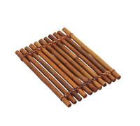 Heat-Resistant Bamboo Raft Coasters Made for Practical Use in Home Offices and Cafes with Easy Maintenance and Easy Maintenance