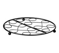 Heat Resistant Black Twist Trivet