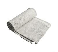 Heat Resistant Blanket 2mm Ceramic Fiber Cloth, 1260°C High Temperature Insulation Fabric, A1 Fireproof Material for Kilns, Pipes, Doors, 1m x 0.5m