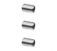Heat Resistant Copper Hot End Adapter for V6, Nozzle Connector Reducing Stringing for 3D Printer Upgrades(3pcs)