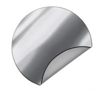 Heat Resistant Fireproof Pad Made from Silicone, Round Flame Retardant Protective Mat Suitable for Wood Stoves and Fireplace Applications