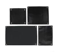 Heat Resistant Insulation Mat For Outdoor Camping Constructed Of Fireproof Silicone Fiberglass Cloth With Reinforced Copper Holes To Secure The Mat During Alcohol Stove Use(S)