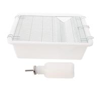 Heat Resistant Laboratory Mouse Cage with Wire Mesh Lid and Buckle