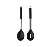 Heat Resistant Large Silicone Cooking Spoon Set, Nonstick Free Kitchen Utensils