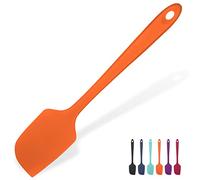 Heat Resistant Large Silicone Spatula: U-Taste 315℃ Heat Proof Non-Stick Flexible Seamless Scraper, Baking Cooking Kitchen Utensil with Nylon Core for Mixing Stirring Scraping (29cm, Orange)
