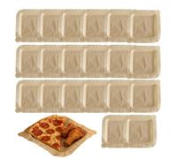 Heat Resistant Liners - Air-Fryer Parchment Paper Sheets, 20 Piece Oil Proof Cooking Inserts, Silicone Coated Baking Paper Set, Kitchen Food Guard Layer, Roasting Microwave Oven Meal Prep Sheets