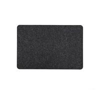 Heat Resistant Mat Countertop Protector for Air Fryer Kitchen Appliance Non Slip Rubber Felt Pad Black 12 x 17 Inch Washable Reusable Scratch Prevention Moving Helper(2pcs)