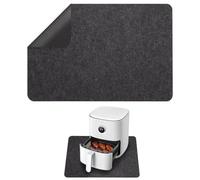 Heat Resistant Mat for Air Fryer, 44 * 30cm Heat Proof Mat Kitchen Appliance for Sliders, Kitchen Countertop Protector Mats for worktops, Non-Slip Mixer Mover Mats for Air Fryers Coffee Machines Ovens