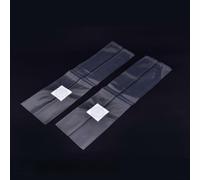 Heat Resistant Polypropylene Mushroom Grow Bags Breathable Cultivation Pouches with Filter Vent for Edible Fungi and Grain 18x35cm(50pcs)