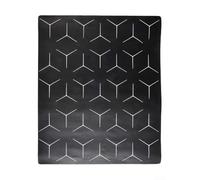 Heat resistant silicone induction hob mat designed to protect cooktops from scratches and slipping, providing a stable and safe cooking