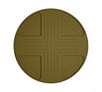 Heat Resistant Silicone Mat to Safeguard Countertops from Hot Pots and Kitchen Appliances (Green)