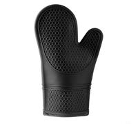 Heat Resistant Silicone Oven Gloves, Non Slip Microwave Mitts for Safe Cooking and Grilling (A)