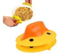 Heat Resistant Silicone Pot Holder Handle - 2 Pack - Duck Animal Silicone