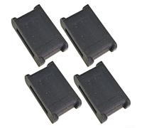 Heat Resistant Silicone Rubber Legs Replacement for SL400 2QT Air Fryer Toaster Oven, Protect Basket Coating from Scratches, 4/8/16pcs (4PCS)