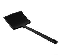 Heat Resistant Silicone Spatula 2 Pack Wide Kitchen Scraper Flexible for Turner for Flipping Pancakes Eggs Non-Stick Cookware 31cm(C)
