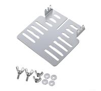 Heat Resistant Steel Mount for Wood Stove Fans | Fits for buddy heaters, stainless steel build, secure wing nuts, 9-piece set, easy install