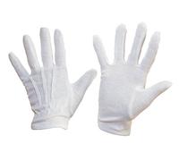 Heat Resistant Waiters Gloves - Pack of 10 (Medium, White) | Professional Catering & Hospitality Gloves for Safe Plate Handling